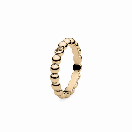 Qudo Gold Ring Veroli - Size 56